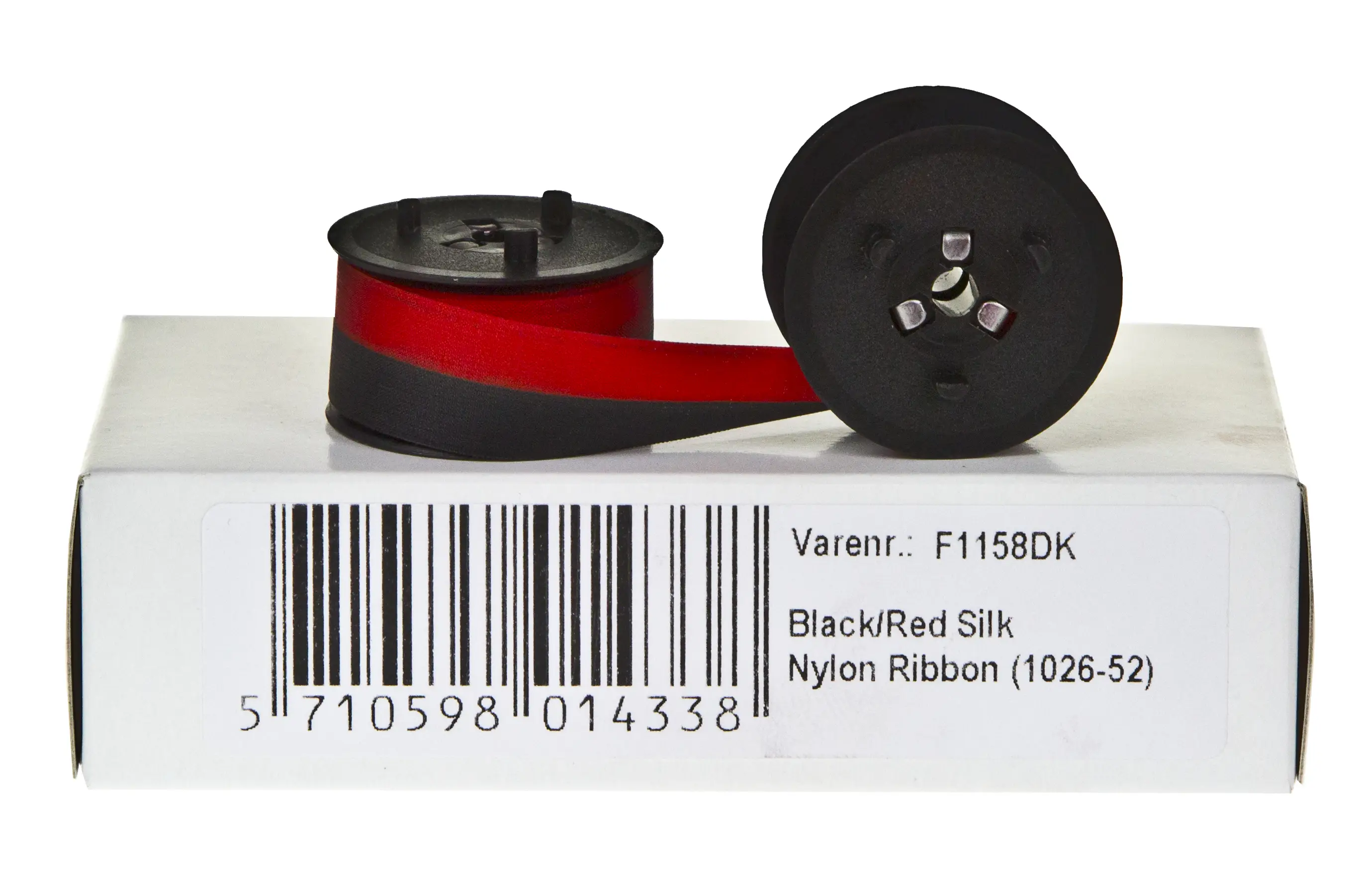 MM Black / Red Silk Ribbon (Carma ID: 1026 - Group ID: 52) F1158DK