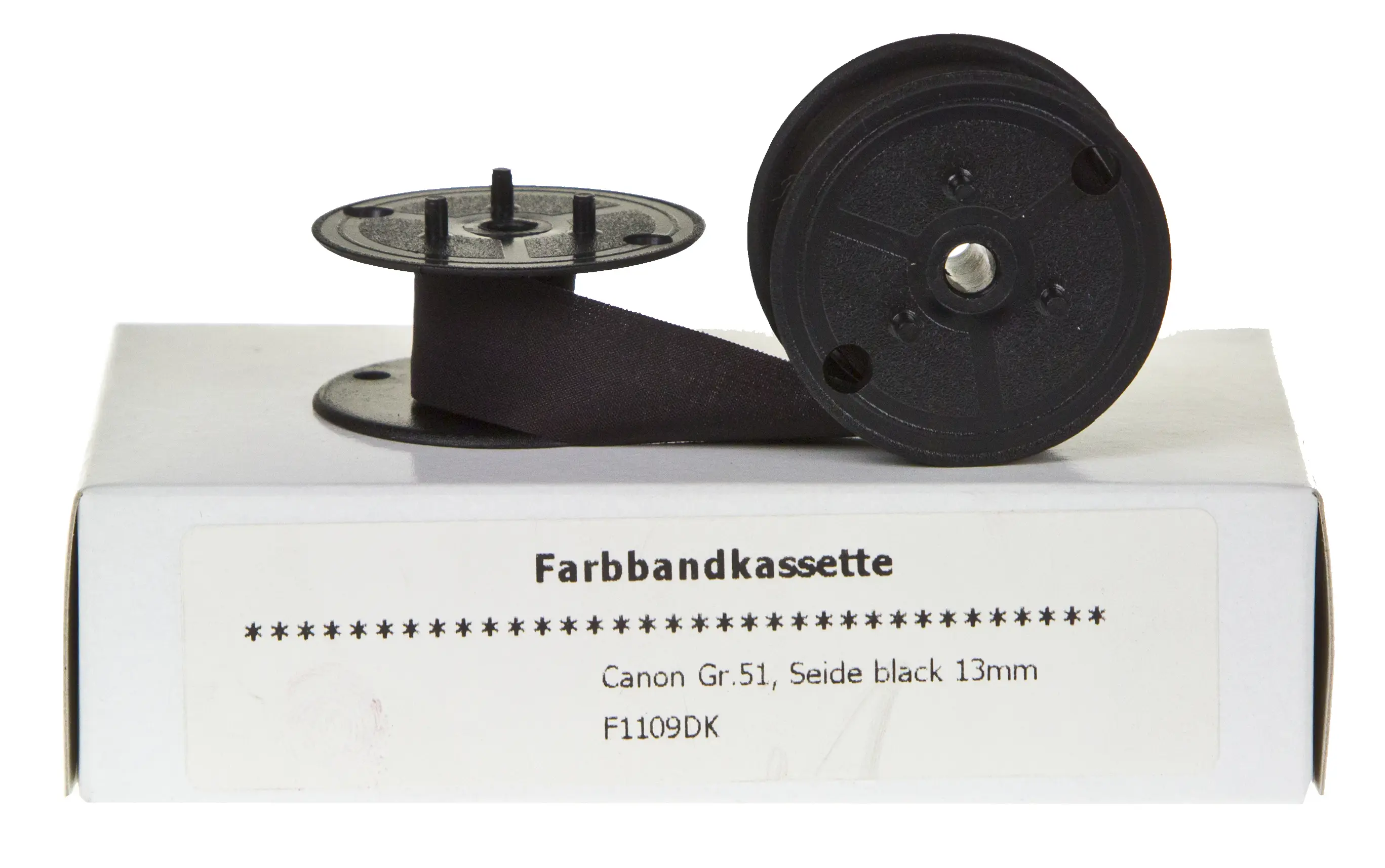 MM Black Silk Spool Ribbon - DK Spool 71 (Carma ID: 1024 - Group ID: 51) F1109DK