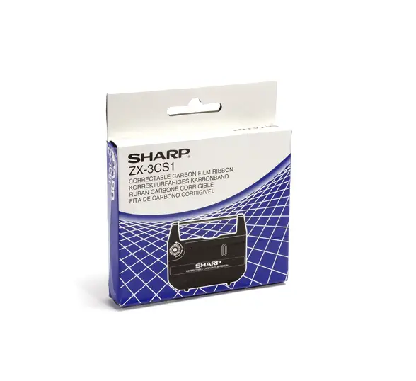 Sharp ZX3CS1 Single-Strike Ribbon Cassette ZX-3CS1