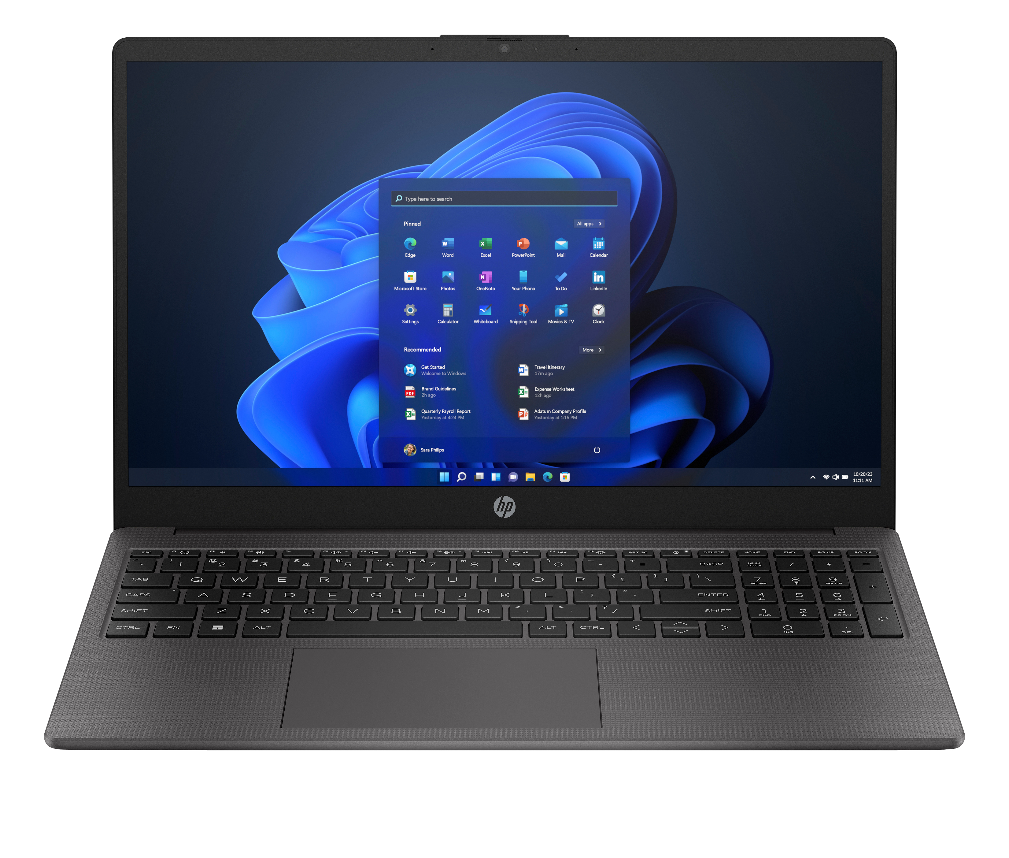 HP 250 15.6 inch G10 Notebook PC 9G1E4ET