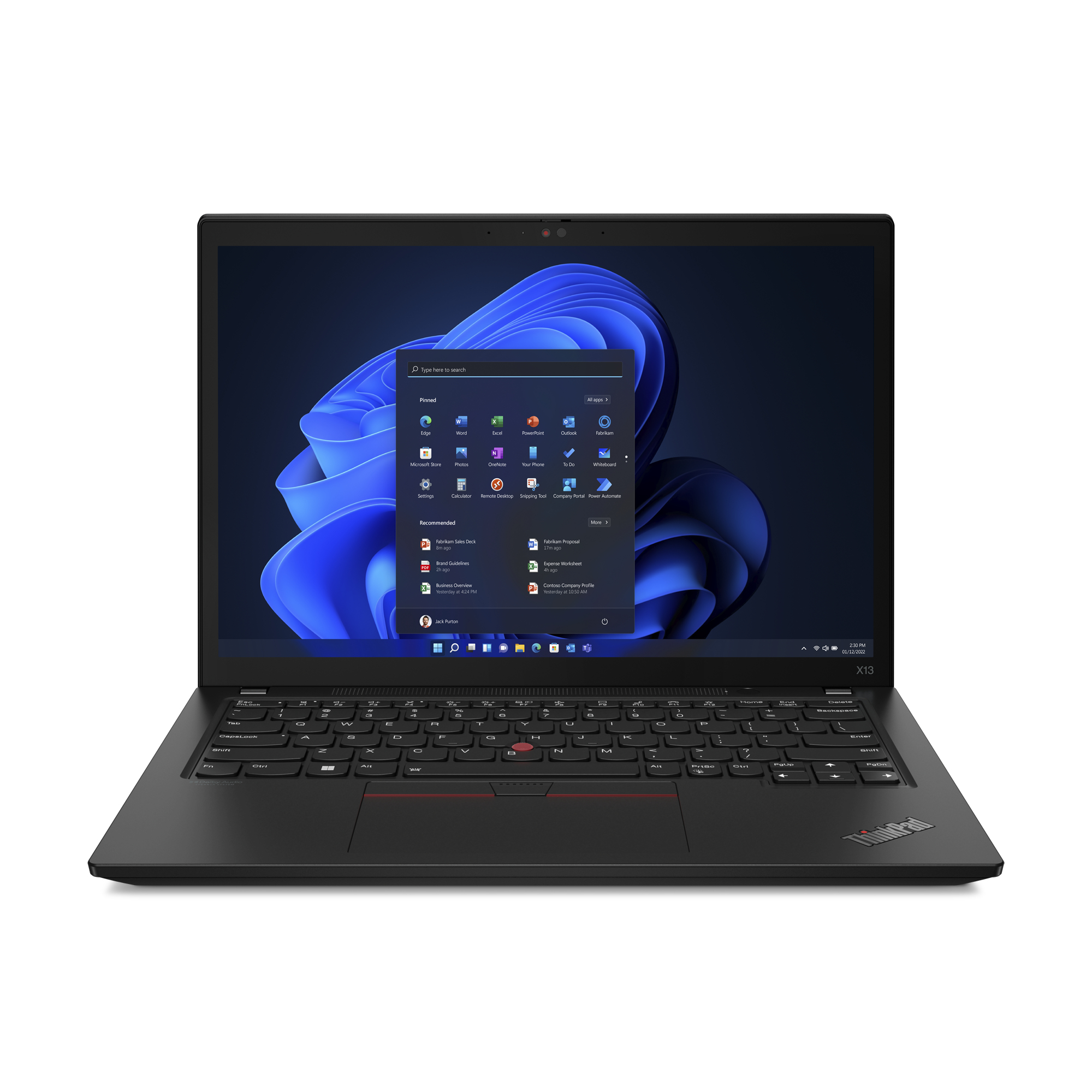 Lenovo ThinkPad X13 Gen 3 (Intel) 21BQS65E00